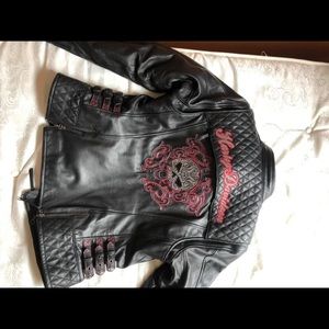 harley davidson  jacket w/removable lining